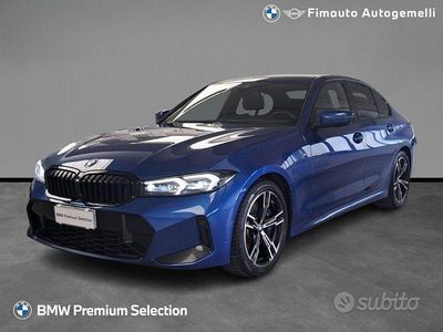 Usata BMW 320e M Sport 190 CV (139 kW) 2023 Blu Berlina