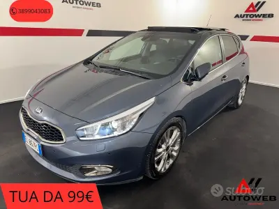 Usata Kia Ceed Platinum 135 CV (99 kW) 2012 Grigio Utilitaria