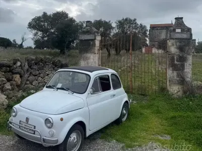 Usata Fiat 500 1970 Bianco Utilitaria