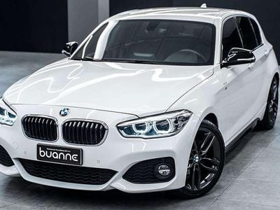 Usata BMW 116 M Sport 116 CV (85 kW) 2017 Bianco perlato mettall Utilitaria