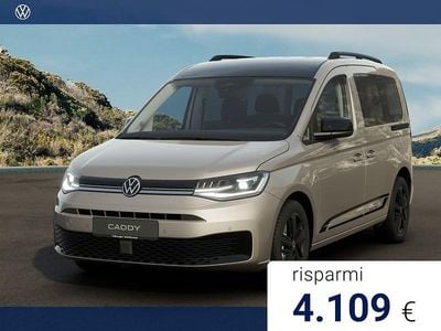 Nuova VW Caddy Life 122 CV (89 kW) 2026 Beige mojave metallizzato deep black per Monovolume