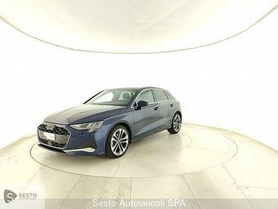 Usata Audi A3 Sportback e-tron Advanced 116 CV (85 kW) 2024 Blu Utilitaria