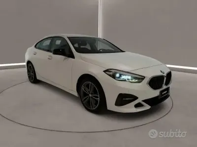Usata BMW 218 Gran Coupé Sport Line 140 CV (102 kW) 2021 Bianco Coupé