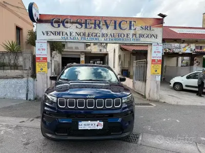 Käytetty Jeep Compass Limited 131 HP (96 kW) 2021 Sininen Katumaasturi