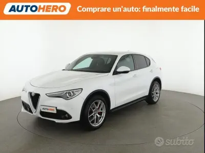 Second-hand Alfa Romeo Stelvio Super 209 CP (153 kW) 2018 Alb SUV