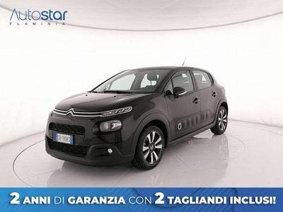Usata Citroën C3 PureTech 83 CV (61 kW) 2019 Nero Berlina