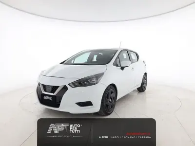 Usata Nissan Micra Acenta 92 CV (67 kW) 2021 Bianco Utilitaria