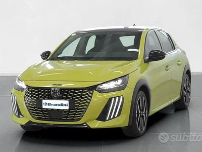 Usata Peugeot 208 GT 61 kW (84 CV) 2023 Giallo Utilitaria