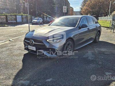 Usata Mercedes C220 Premium 200 CV (147 kW) 2022 Grigio Station wagon