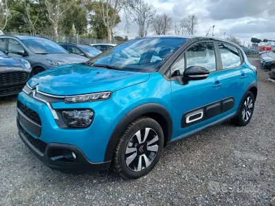 Usata Citroën C3 Shine 83 CV (61 kW) 2022 Blu Utilitaria