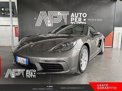 Usata Porsche 718 Boxster 300 CV (220 kW) 2021 Grigio Cabrio