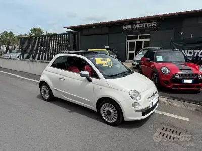 Usata Fiat 500 Lounge 95 CV (69 kW) 2011 Bianco Utilitaria