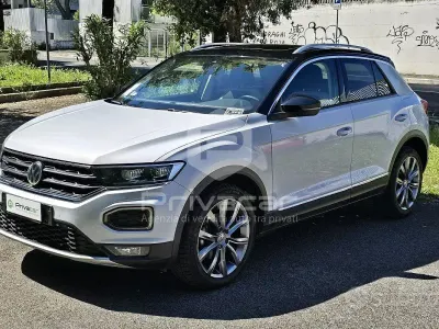 Usata VW T-Roc Advance 150 CV (110 kW) 2019 Bianco SUV