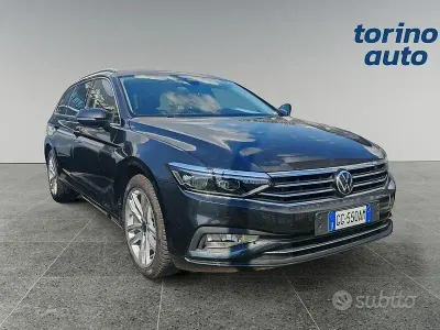 Usata VW Passat Business 150 CV (110 kW) 2021 Grigio Station wagon