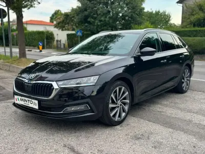Usata Skoda Octavia SportLine 150 CV (110 kW) 2022 Nero Station wagon