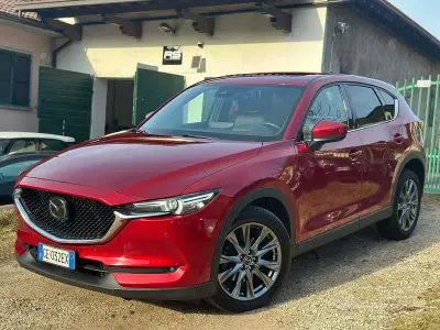 Begagnad Mazda CX-5 Signature 184 HK (135 kW) 2021 Röd SUV