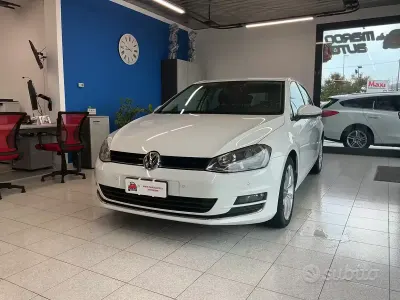 Usata VW Golf VII 110 CV (80 kW) 2015 Bianco Berlina