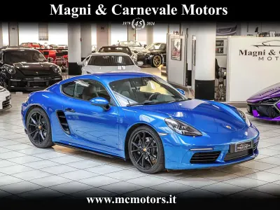 Usata Porsche 718 Sport 299 CV (219 kW) 2018 Blu zaffiro Coupé
