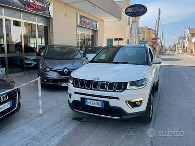 Usata Jeep Compass Limited 140 CV (102 kW) 2017 Bianco SUV