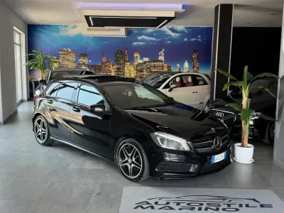 Usata Mercedes A200 Premium 136 CV (100 kW) 2015 Nero Utilitaria