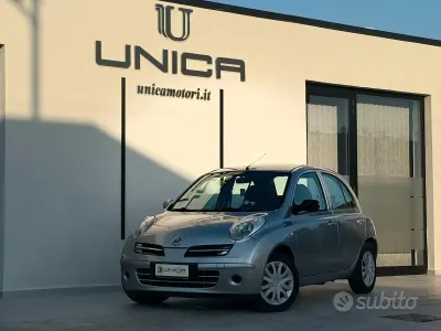 Usata Nissan Micra 86 CV (63 kW) 2008 Grigio Berlina