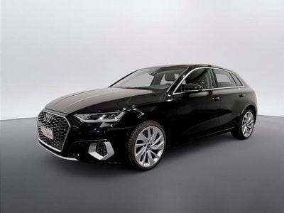 Usata Audi A3 Advanced 150 CV (110 kW) 2021 Nero brillante Berlina