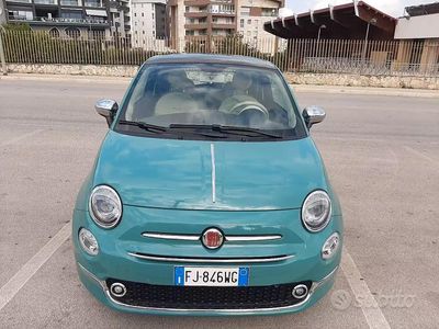 Usata Fiat 500 69 CV (50 kW) 2017 Verde Berlina