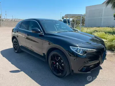 Usata Alfa Romeo Stelvio 179 CV (131 kW) 2019 Nero SUV