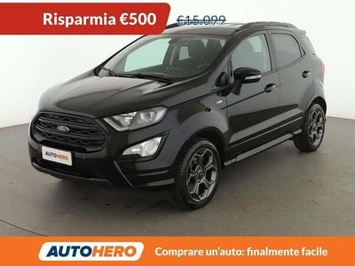 Usata Ford Ecosport ST-Line 125 CV (91 kW) 2019 Nero SUV