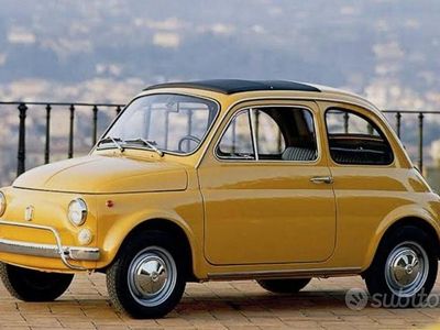 Usata Fiat 500 1970 Giallo Utilitaria