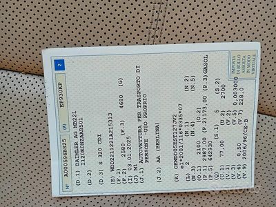 Usata Mercedes S320 2008 Berlina