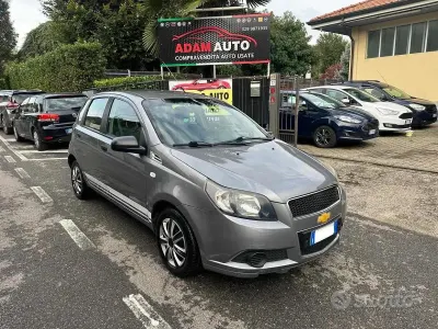 Usata Chevrolet Aveo LT 84 CV (61 kW) 2011 Grigio Berlina