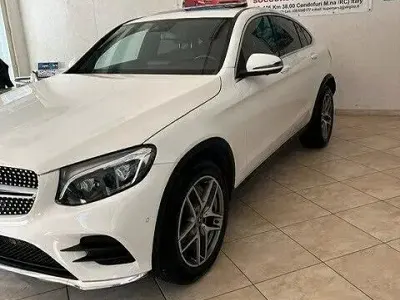 Usata Mercedes GLC250 AMG line 204 CV (150 kW) 2019 Bianco SUV