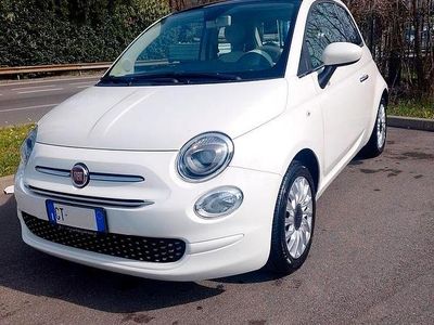 Usata Fiat 500 Lounge 68 CV (50 kW) 2020 Bianco Utilitaria