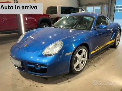 Usata Porsche Cayman 245 CV (180 kW) 2008 Blu Coupé