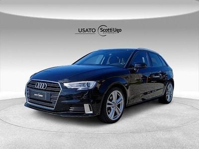 Usata Audi A3 Sport 116 CV (85 kW) 2019 2t nero perla Berlina
