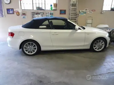 Usata BMW 120 Cabriolet 177 CV (130 kW) 2010 Bianco Cabrio