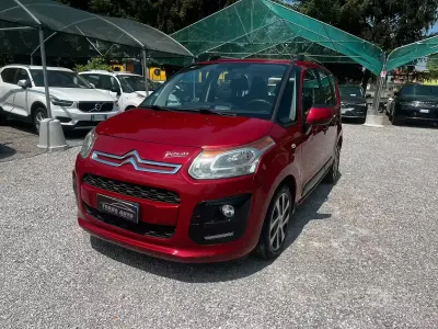 Usata Citroën C3 Picasso Exclusive 92 CV (67 kW) 2014 Rosso Monovolume