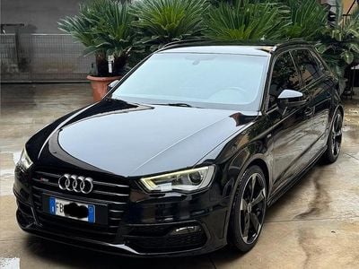 Usata Audi A3 S-Line 110 CV (80 kW) 2015 Nero Berlina
