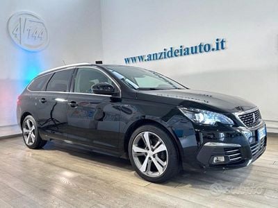 Usata Peugeot 308 GT 131 CV (96 kW) 2021 Nero metallizzato Station wagon