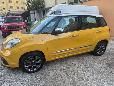 Usata Fiat 500L Lounge 102 CV (75 kW) 2013 Giallo Monovolume