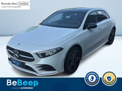 Usata Mercedes A250 Premium 160 CV (117 kW) 2022 Bianco pastello Berlina