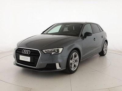 Usata Audi A3 Sport 116 CV (85 kW) 2018 Grigio monsone metallizzato Berlina