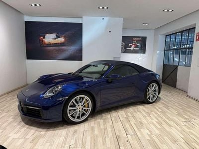 Usata Porsche 911 Carrera 4S Cabriolet 450 CV (330 kW) 2019 Blu Cabrio