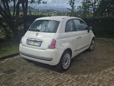 Usata Fiat 500 Lounge 75 CV (55 kW) 2008 Bianco Utilitaria