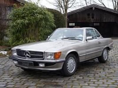 Usata Mercedes SL420 218 CV (160 kW) 1986 Argento Cabrio