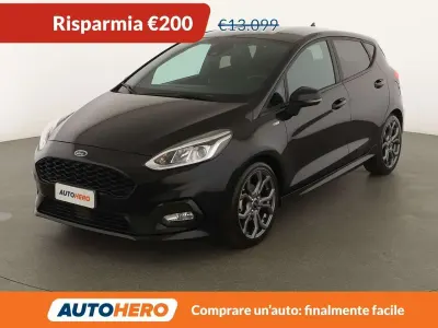 Usata Ford Fiesta ST-Line 95 CV (69 kW) 2020 Nero Utilitaria