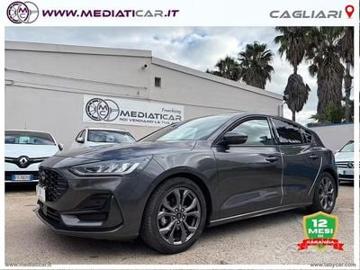 Usata Ford Focus ST-Line 120 CV (88 kW) 2022 Grigio Berlina