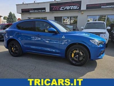 Usata Alfa Romeo Stelvio Quadrifoglio 510 CV (375 kW) 2021 Blu SUV
