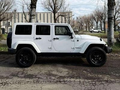 Usata Jeep Wrangler Unlimited 200 CV (147 kW) 2015 Bianco SUV